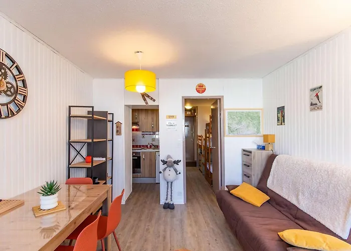 5 Pers, Proche Pistes, La Mongie - Fr-1-404-364 شقة *